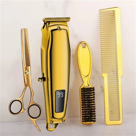 Profissional Máquina De Cortar Cabelo Corte De Barber Kit Aparador