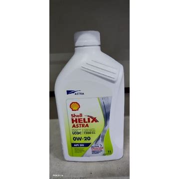 Jual Oli Mobil Shell Helix Astra 0W 20 Ori LCGC 1 Liter Fully