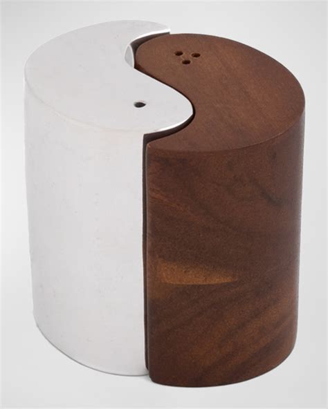 Nambe Yin Yang Salt & Pepper Shakers | Horchow
