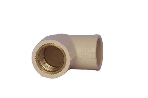 Ganga Flow X Degree Cpvc Brass Elbow Plumbing At Rs