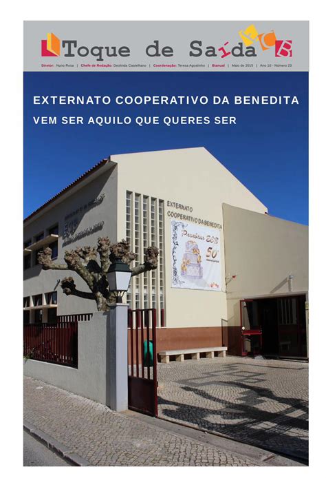 PDF EXTERNATO COOPERATIVO DA BENEDITA regiaodecister pt 1º