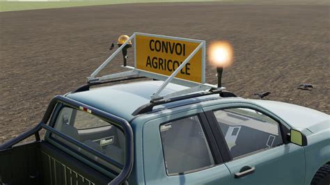 Panneau De Convoi Agricole V1 0 0 0 FS19 Mod FS25 Mods FS22 Mods