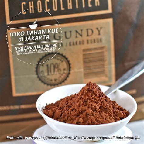 Jual Coklat Bubuk Tulip Burgundy 100gr Pure Cocoa Powder Tulip