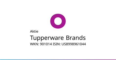 Tupperware Brands Aktie Us Onvista