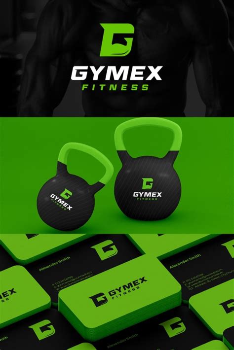 Gym Logo and Fitness Brand Identity Design