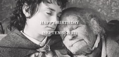 Happy Birthday Bilbo And Frodo Frodo The Hobbit