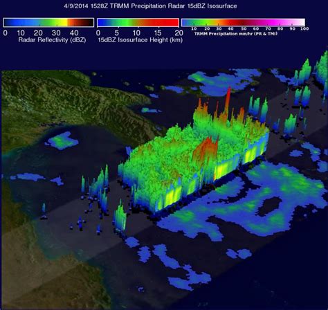 NASA sees hurricane-strength Tropical Cyclone Ita heading toward Queensland