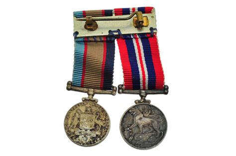 Ordenspange Australien War And Service Medal 1939 1945 Miniatur