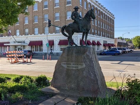 Theodore Roosevelt Rough Rider Statue Mandan North Dakota