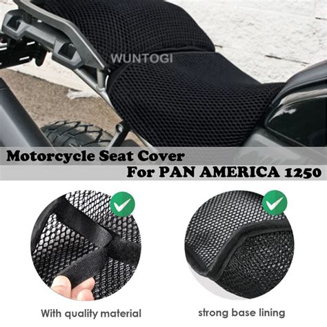 Motorcycle Seat Cover Anti Slip 3d Mesh Cushion Seat Cover Comfortable Breathable Waterproof Fit