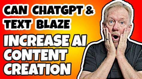 Can Chatgpt Text Blaze Increase Ai Content Creation Youtube