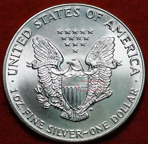 Uncirculated American Eagle Silver Dollar