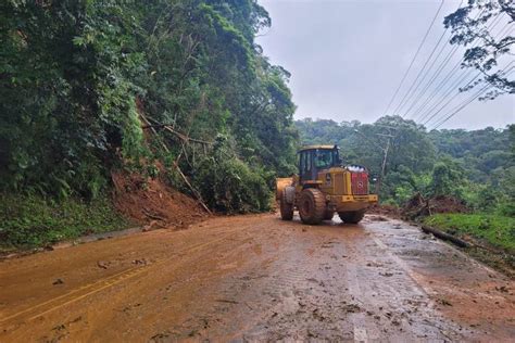 Veja Fotos Dos Estragos Provocados Pela Chuva Na Rodovia Rio Santos