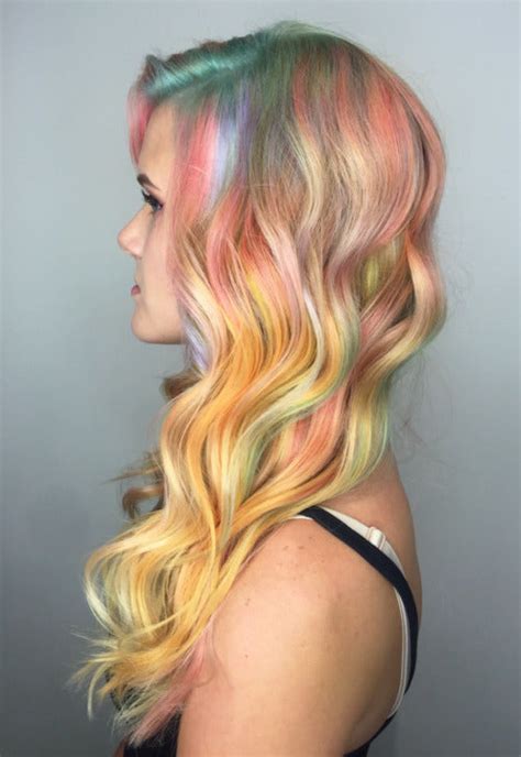 Key Rainbow Hair