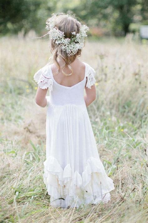 She Wore Flowers In Her Hair Flower Girl Dresses For Your Day