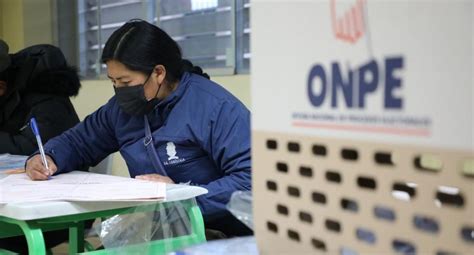 Link Onpe Consulta Con Dni D Nde Votar Hoy Horario Multas Y Lo Que