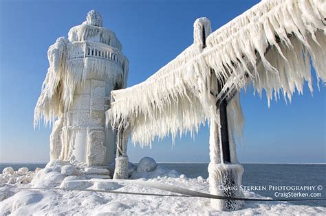 St Joesph Lighthouse In Winter Since Photos Of This Light Flickr