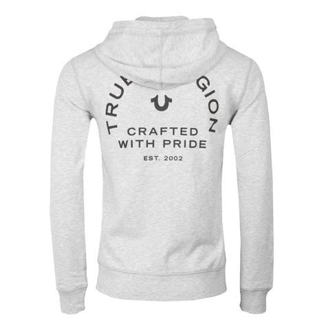 True Religion Crafted With Pride Hoody Oxygen Clothing