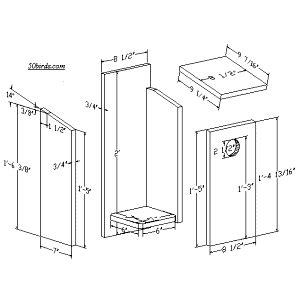 Birdhouse Plans - 70birds Birdhouse Plans Index