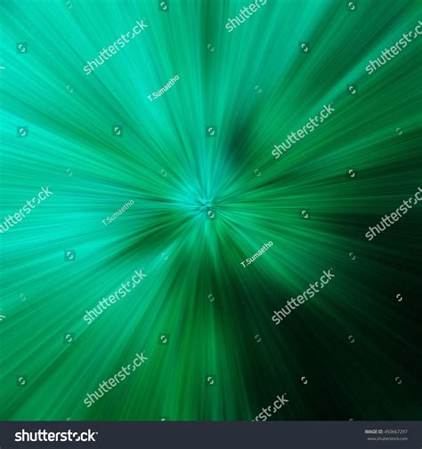 Green Abstract Zoom Motion Background Stock Illustration 450667297 ...