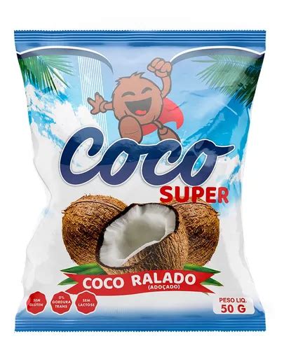 Coco Ralado Adoçado Dikoko Coco Super 50g MercadoLivre