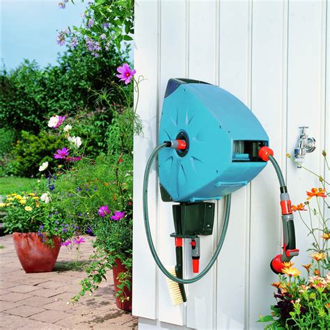 Gardena Wall Mounted Automatic Retractable Hose Reel The Green Head