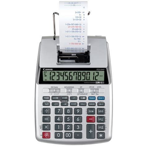 Canon Mini Digit Desktop Printing Calculator Grand Toy