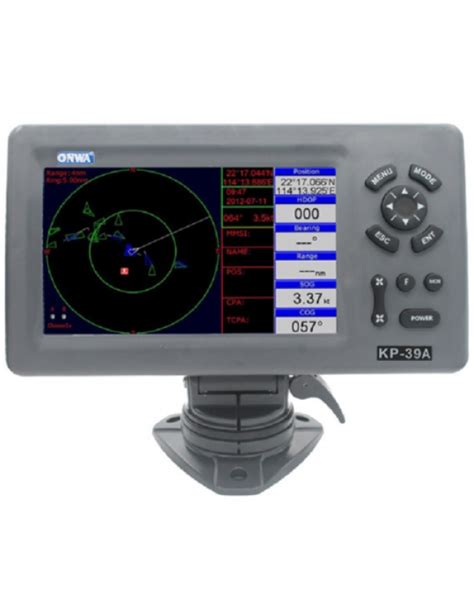 ONWA 7 Inch Marine GPS Chart Plotter With Class B AIS Transponder KP 39A