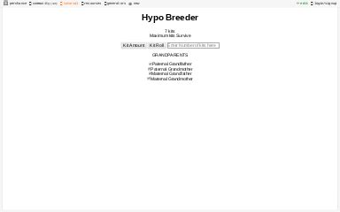 Hypo Breeder ― Perchance Generator