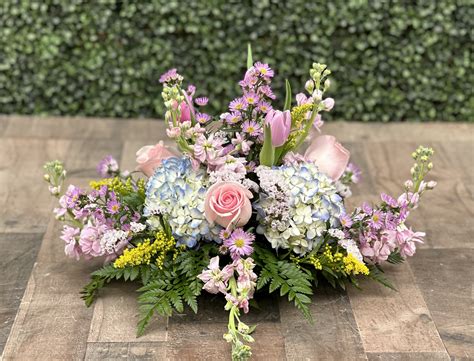 Pastel Round Centerpiece By Hirnis Wayside Garden Florist