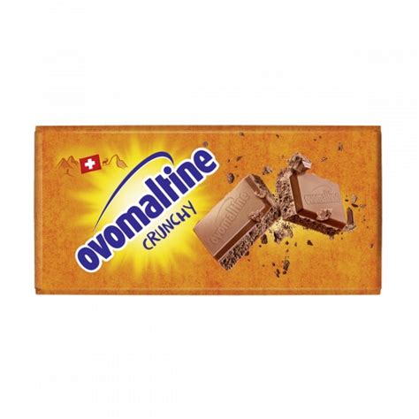 Ovomaltine Schokolade Tafel Crunchy G Swiss Finest