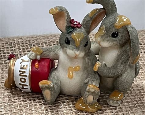 Charming Tails Fritz And Floyd Honey Bunnies 84 112 Etsy