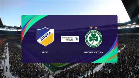 APOEL Omonia Nicosia 1 Division 2020 2021 EFootball PES 2021