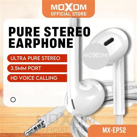 Moxom Mm Original Wired In Ear Stereo Bass Android Earphone