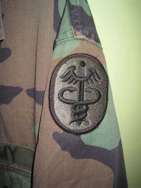 Vintage 90s US Army Medical Command Doctor BDU Wodland Camouflage ...