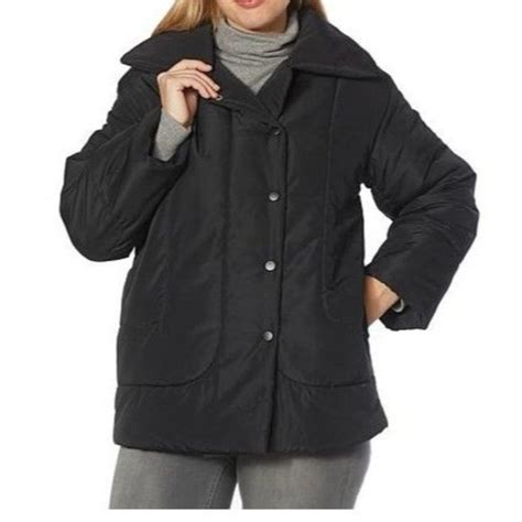 Diane Gilman Jackets Coats Dg By Diane Gilman Woven Puffer