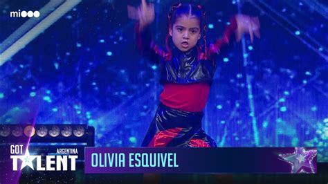 Olivia Esquivel De A Os Bailarina Audiciones Got Talent