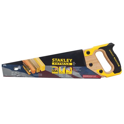 Stanley Tool Box Hand Saw 15 In Blade Lg Steel 18 In Overall Lg 8