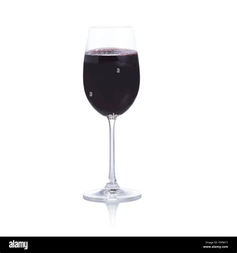 Glass Of Red Wine Stock Photo Alamy