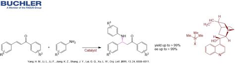 Aza Michael Addition Catalyzed By Cinchonine Buchler GmbH