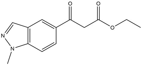 H Indazole Propanoic Acid Methyl Oxo Ethyl Ester