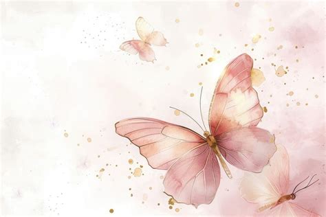 Butterfly watercolor background backgrounds painting | Premium Photo Illustration - rawpixel