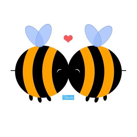 Bee Kisses By Penguinfreaksh On Deviantart