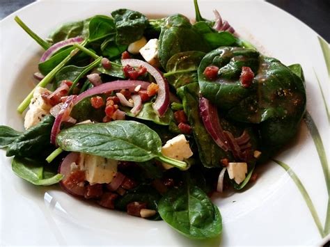 Salat Vom Jungen Blattspinat Mit Feta Und Speck Von Stierm Dchen Chefkoch