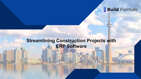 Streamlining Construction Projects With ERP Software Pptx