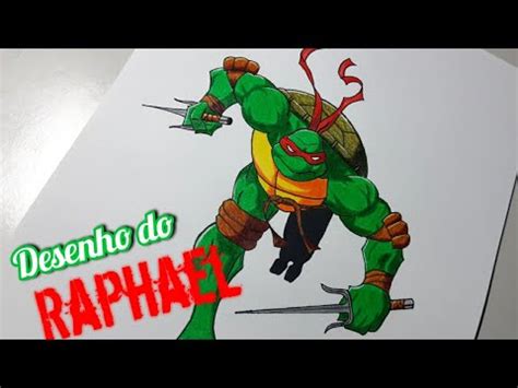 Como Desenhar O Raphael As Tartarugas Ninjas Youtube