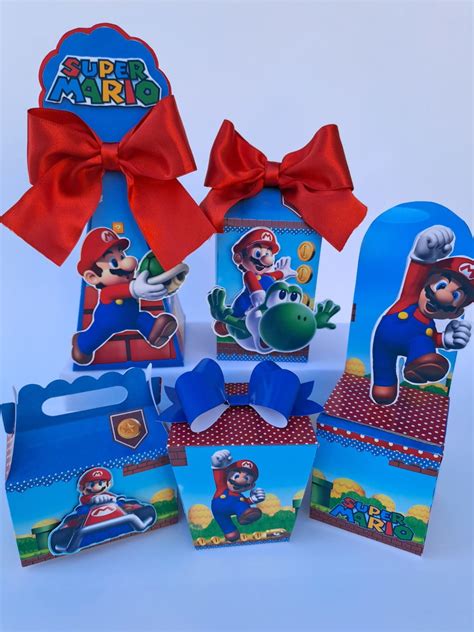 Kit Clássico Super Mário 40 Itens Elo7 Produtos Especiais