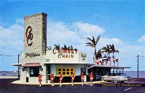 1950s Chimney Chain Drive In On The 79th St Causeway Miami Beach