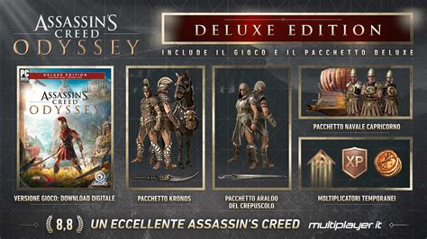 Assassins Creed Odyssey Deluxe Edition Acquistalo E Scaricalo Subito