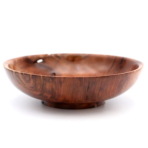 Hawaiian Koa Wood Turned Bowl Medium Koawood Ranch